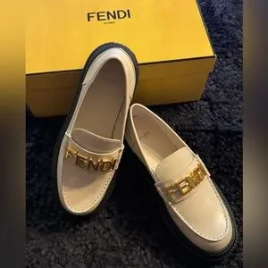 Fendi | Shoes | Fendi Fendigraphy Leather Platformloafers